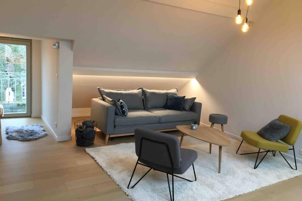 Studio2 Ename, Dakappartement In Vlaamse Ardennen Oudenaarde Luaran gambar